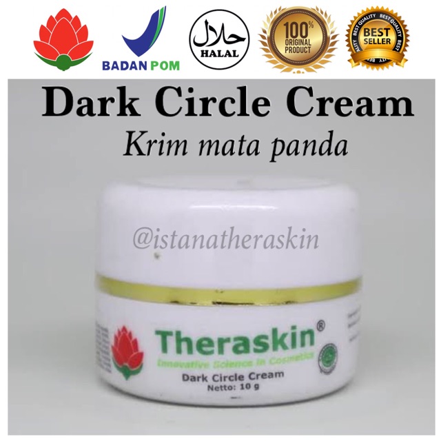 Theraskin Dark Circle Cream Original Krim Mata Panda Shopee Indonesia