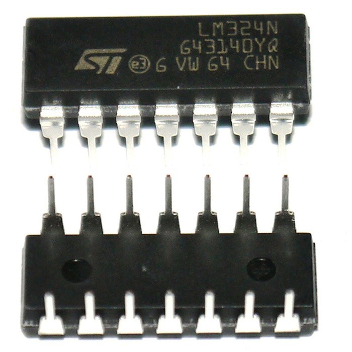 LM324N Low Power Quad Operational Amplifiers