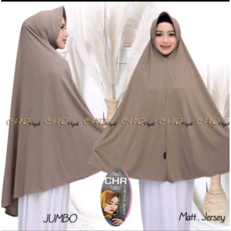 JILBAB HIJAB BERGO JUMBO XXL  CHR