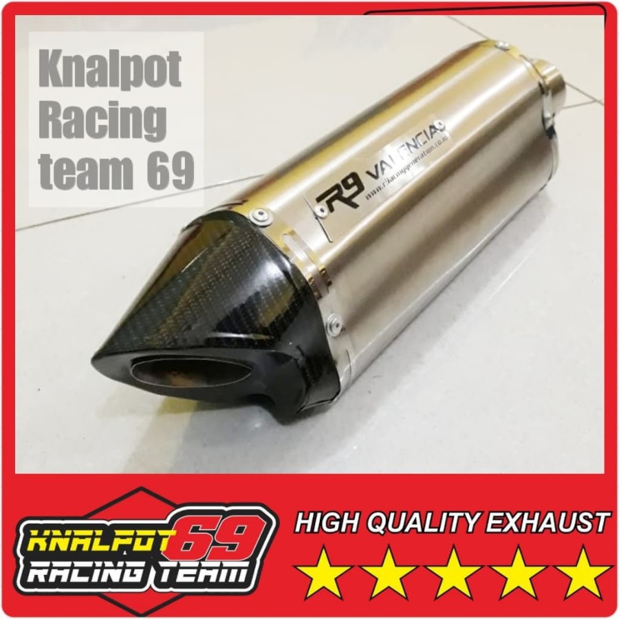 knalpot R9 Valencia knalpot racing R9 valencia Silencer only