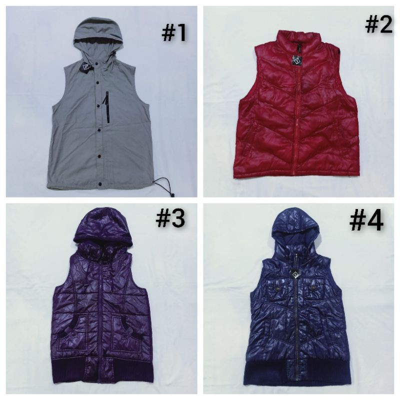 VEST ROMPI BULU ANGSA/CASUAL