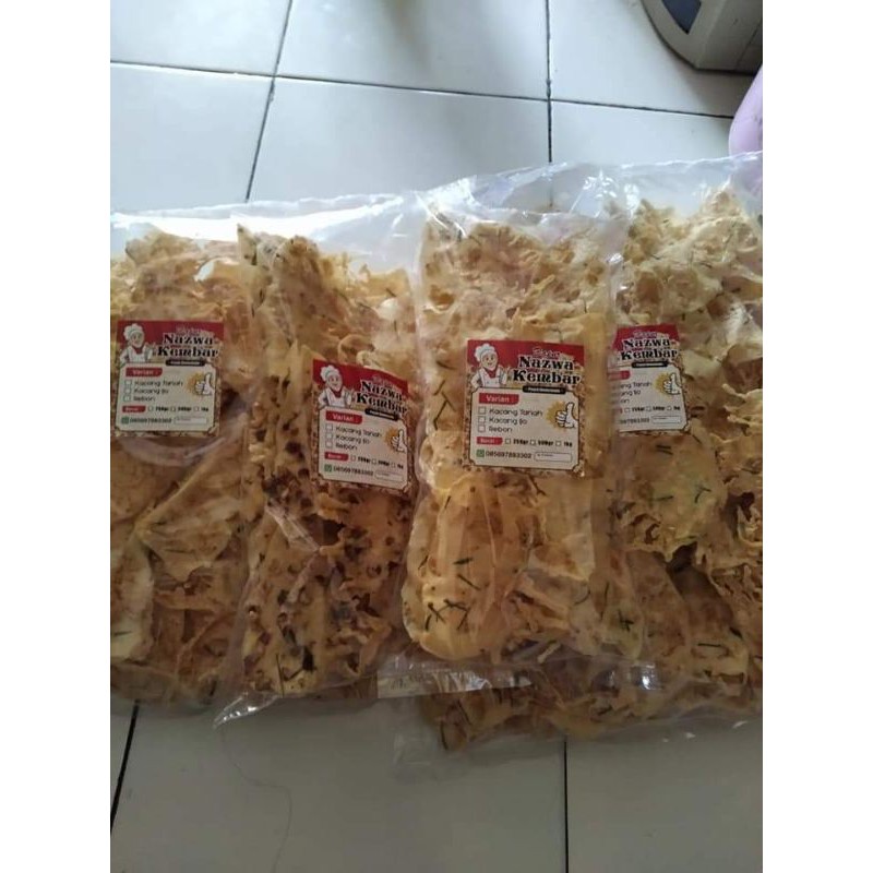 

peyek dapur nazwa kembar