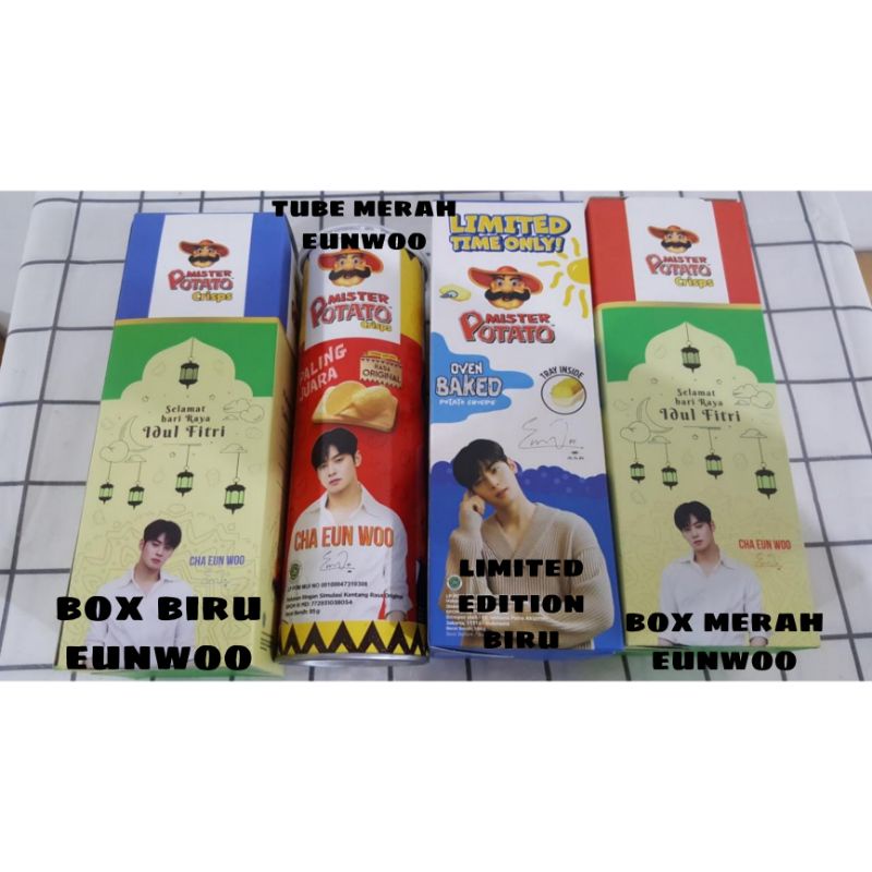 MISTER POTATO X CHA EUNWOO ASTRO FREEBIES