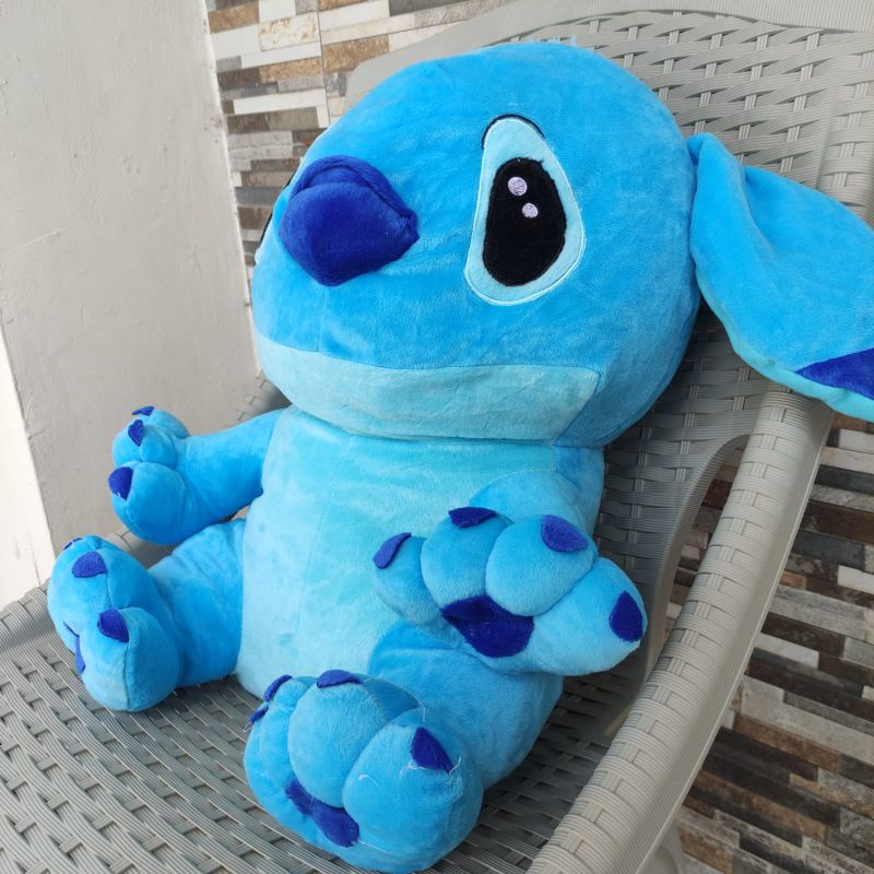 [TERBARU] Boneka Stitch Ukuran XL warna Biru cocok untuk kado / Boneka karakter stitch