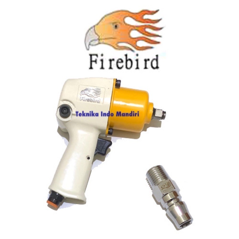 FIREBIRD Alat Buka Baut / Air Impact Wrench 1/2” FB-1483 (Unit + Coupler)