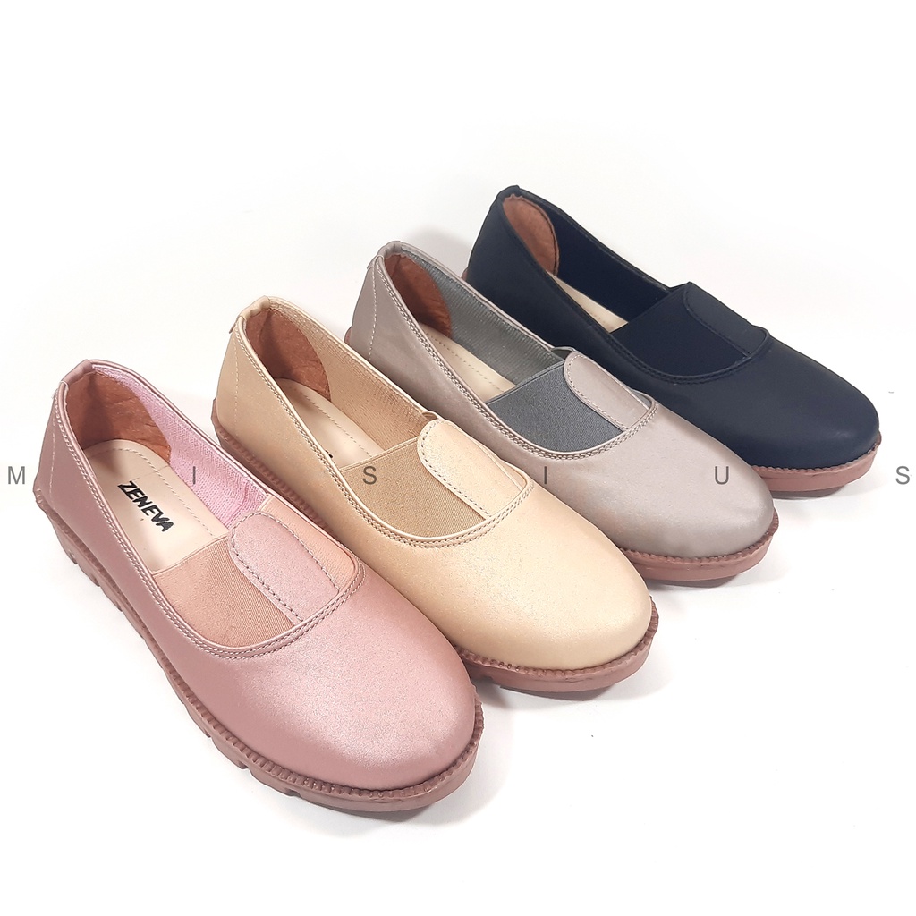 Misius - Sepatu Slip On Wanita Casual Model Korea Terlaris