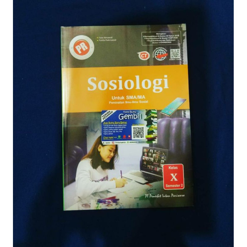 Buku PR / LKS Sosiologi Kelas X Semester 2