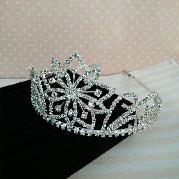 [BISA COD] MAHKOTA PENGANTIN HEADPIECE WEDDING AKSESORIS RAMBUT TRP028