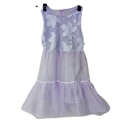 Duyung Dress Brokat Anak Tile Impor Furing Party Gaun Kid Import Tutu Skirt Flower Brukat KD47