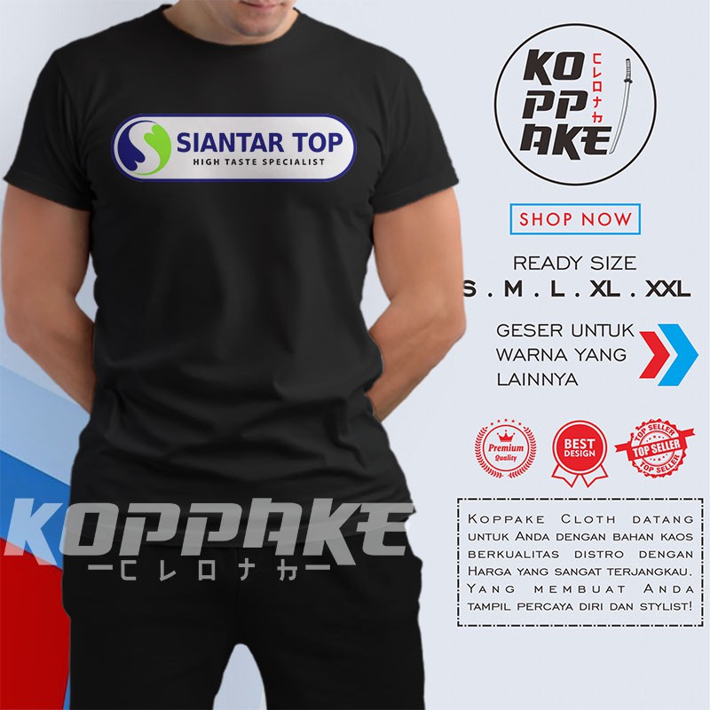 Kaos Siantar Top Logo Baju Perusahaan