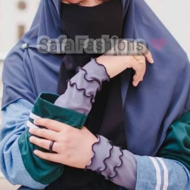 Promosi Manset Tangan Curly 3 Layer / Handsock Jempol / Handsock Muslim / Handsock Tangan / Manset