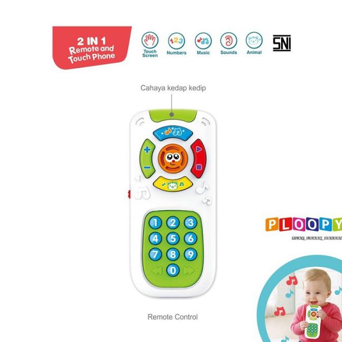 PLOOPY 2IN1 REMOTE AND TOUCH PHONE / PP21160 (MAINAN)
