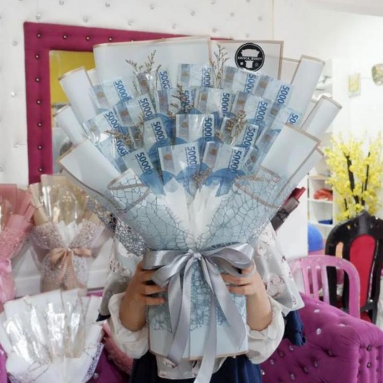 (LANGSUNG ORDER) BUKET UANG KOSONGAN TANPA UANG SIAP ISI / BUCKET KOSONG / BOUQUET KOSONGAN / KERANG