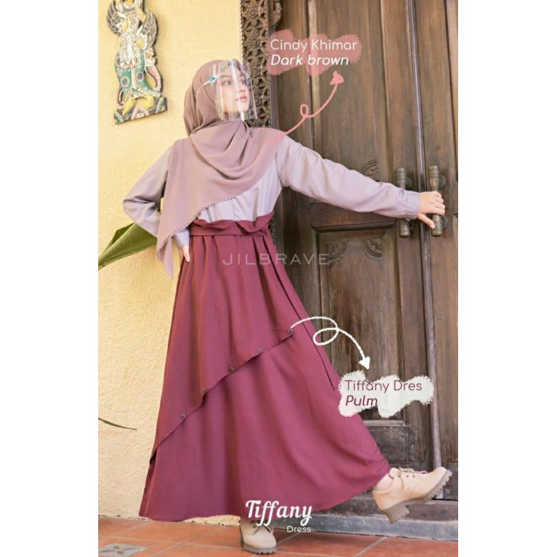 Tiffany Dress - Plum by Jilbrave Official