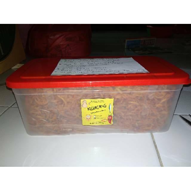 

1 KG Kericang Varian Teri Medan / Teri Nasi ( Kentang Mustofa ) Kericang Dapur Mama Ana