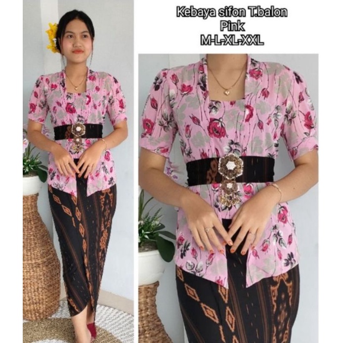 KEBAYA SIFON TANGAN BALON