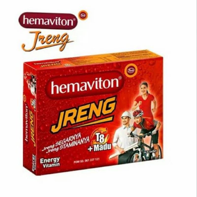 

hemaviton jreng T8 madu 10pcs