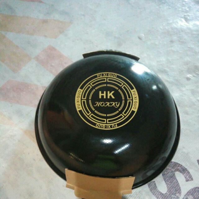 Wajan Cekung Enamel Hokky - 35 Cm