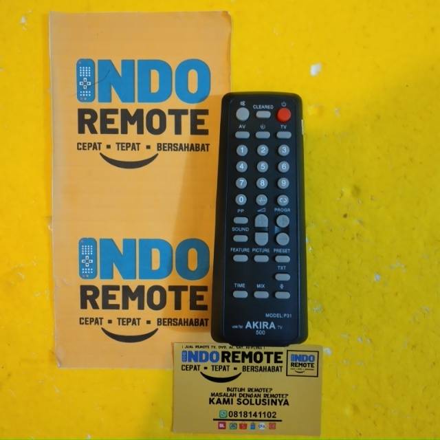 REMOTE TV TABUNG AKIRA ORIGINAL