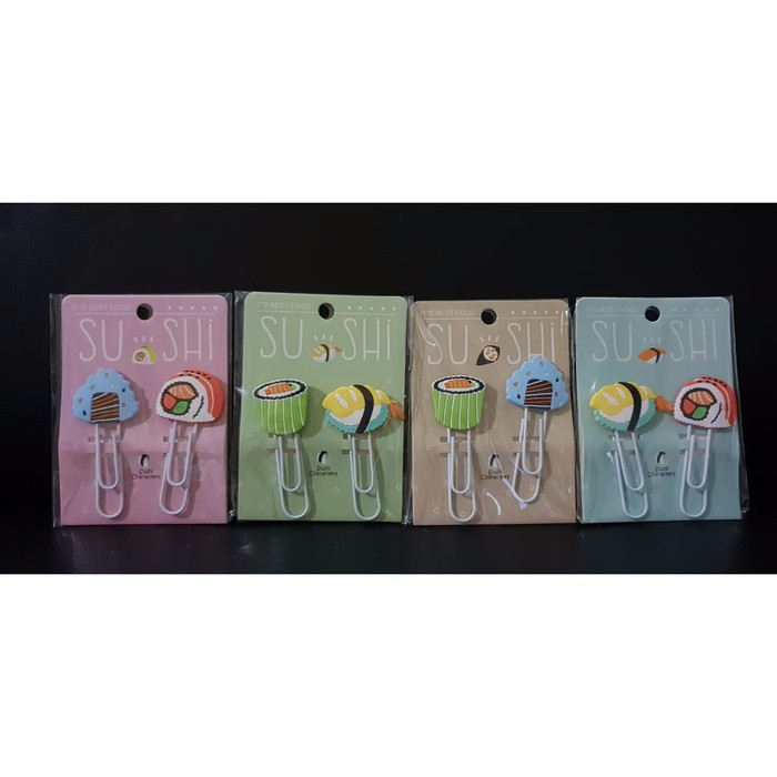 

Dijual STATIONERY BOOKMARK PEMBATAS BUKU SUSHI JAPANESE UKURAN BIG SIZE Berkualitas