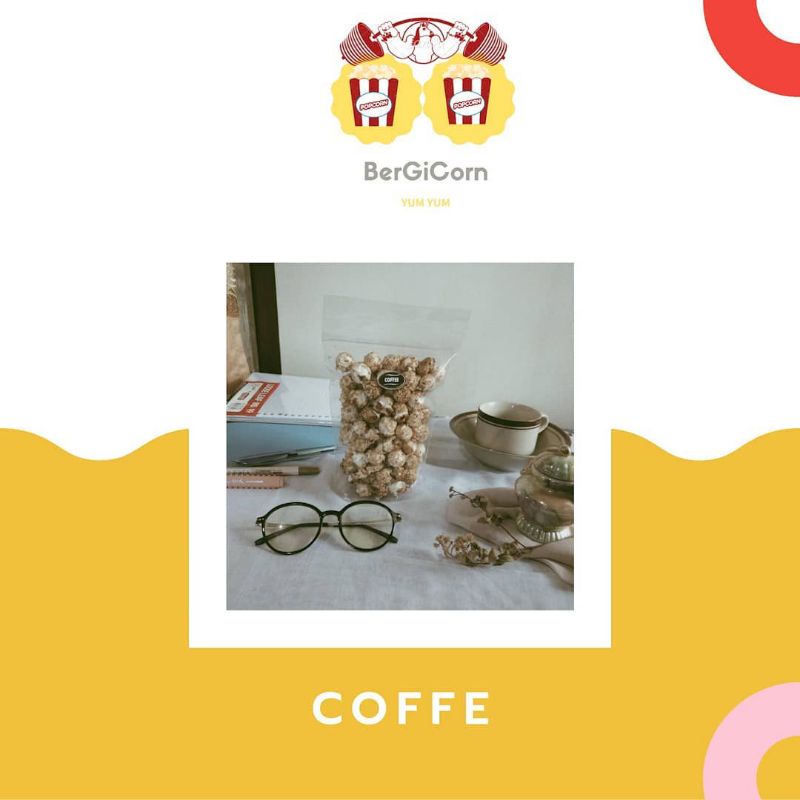

POPCORN RENYAH MURAH MERIAH // BERGISNACK // COFFEE