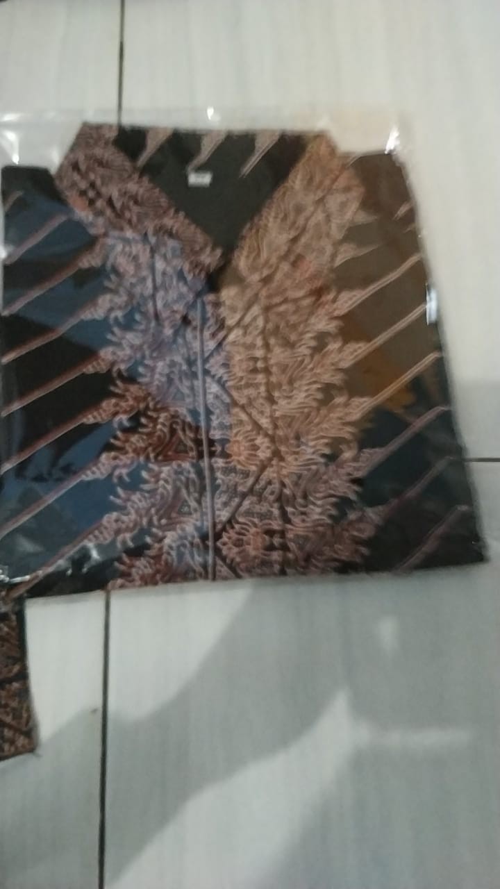 Kemeja Batik Pria Solo Lengan Pendek Mangkubumi Rajasakti Atasan Batik Premium Pria Modern Bramantya