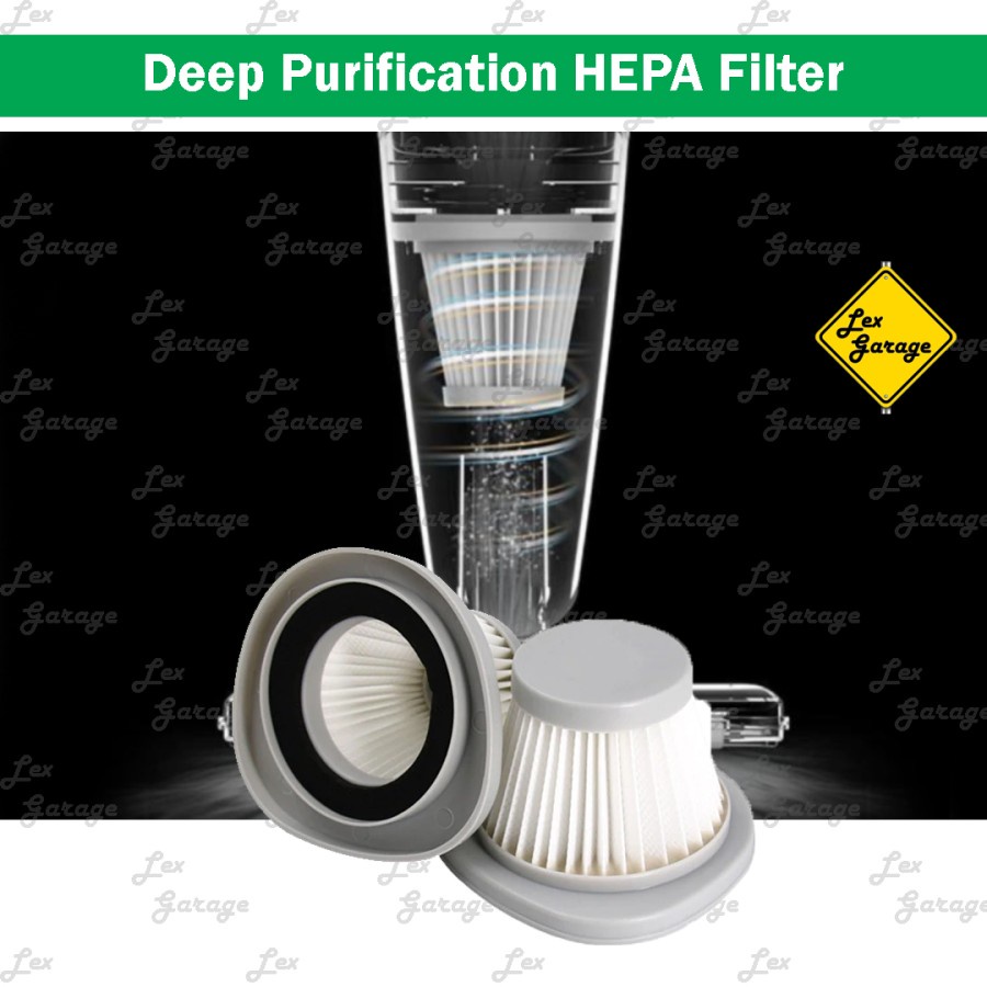 Refill Hepa Filter Replacement Deerma DX118C Vacuum Cleaner Sparepart Pengganti