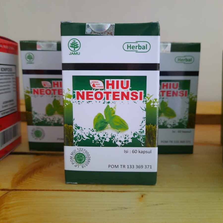 Neotensi Hiu Obat Penurun Darah Tinggi Hypertensi 60 Kapsul