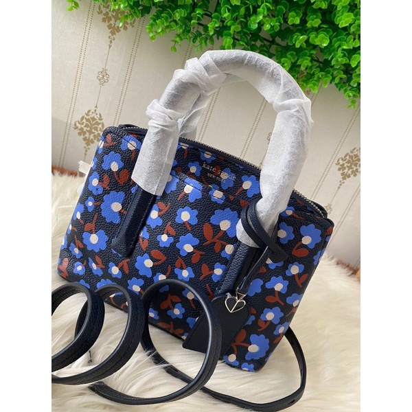 Kate spade Margaux satchel Party Floral Mini nwt