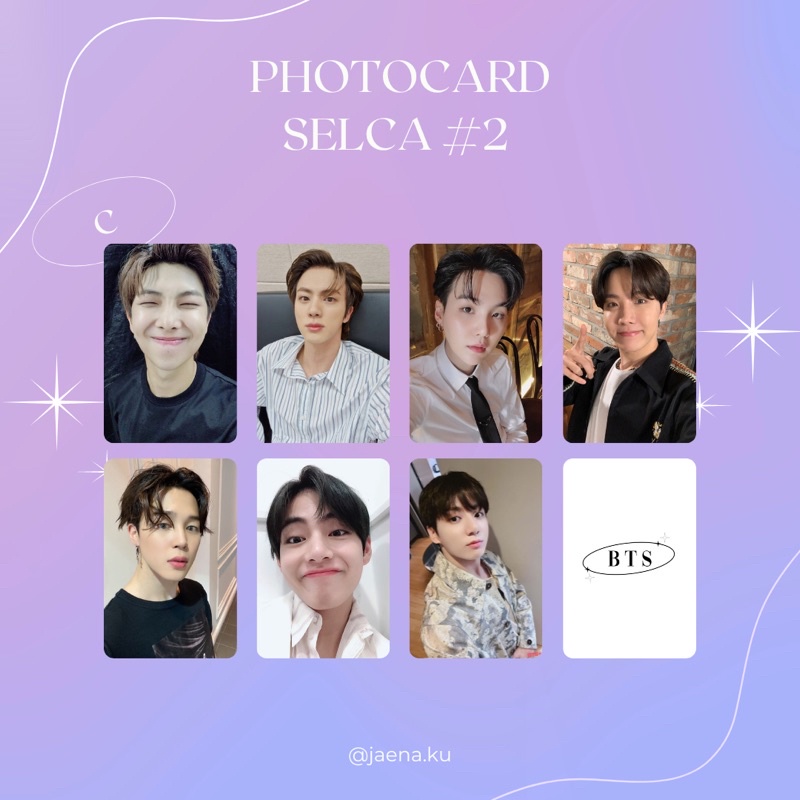 [BTS] PHOTOCARD SELCA #2 BTS ‼️BACA DESKRIPSI‼️