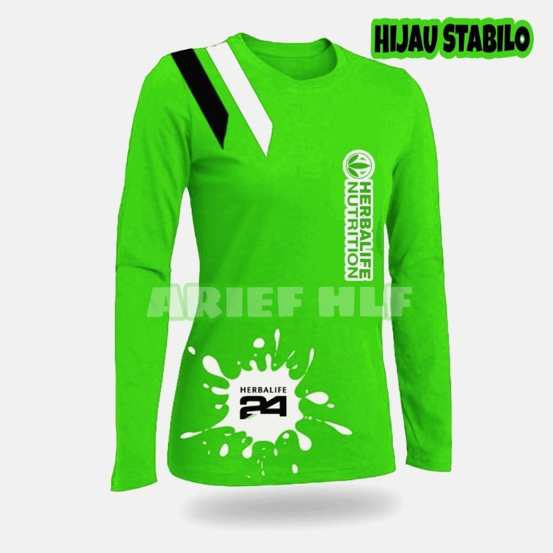KAOS HERBALIFE NUTRITION ( GRATIS SABLON NAMA COACH NC CLUB ) BAJU HERBALIFE LENGAN PANJANG PENDEK T