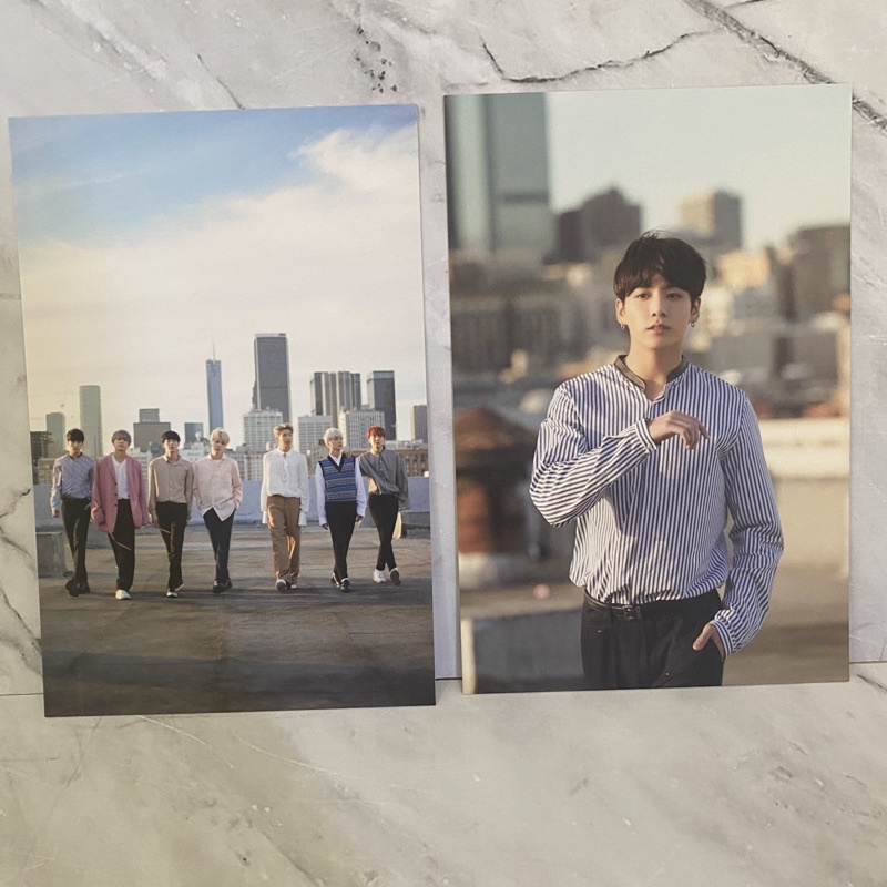 rare BTS dicon goes on postcard pc JUNGKOOK OT7 rm jin suga jhope jimin v jungkook jk taehyung seokj