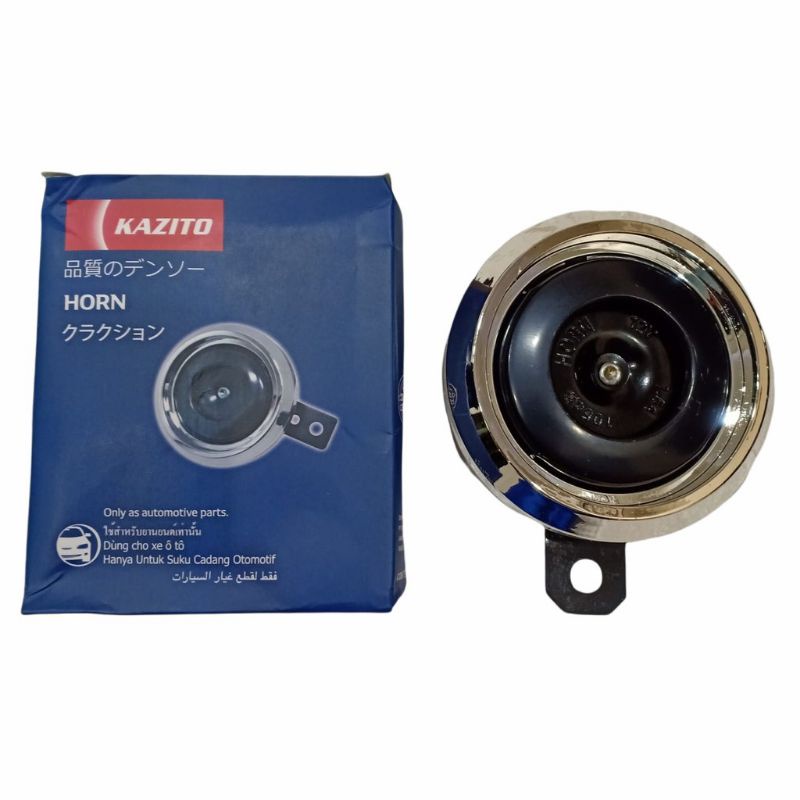 Klakson Standar motor Klakson Disc Kazito satuan List Crime 12 v Universal semua motor Dan mobil 12  v