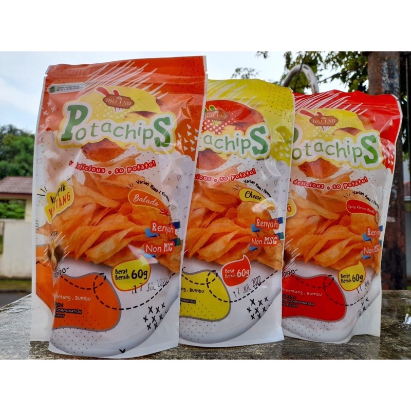 

Potachips Real Potato Chips (Chip Kentang)
