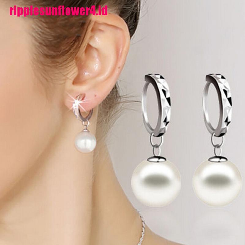 Anting Tusuk sterling Silver 925 Dengan Mutiara Untuk Wanita