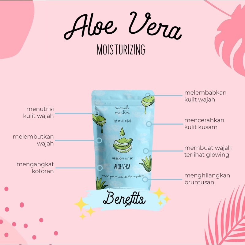 [BUY 1 GET 1 GIFT] BPOM 10gr PEEL OFF MASK RUMAH MASKER