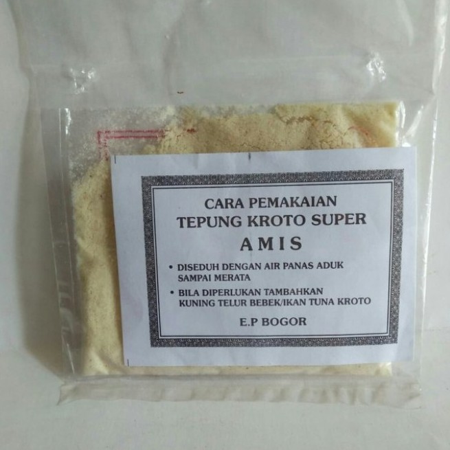 UMPAN TEPUNG KROTO SUPER