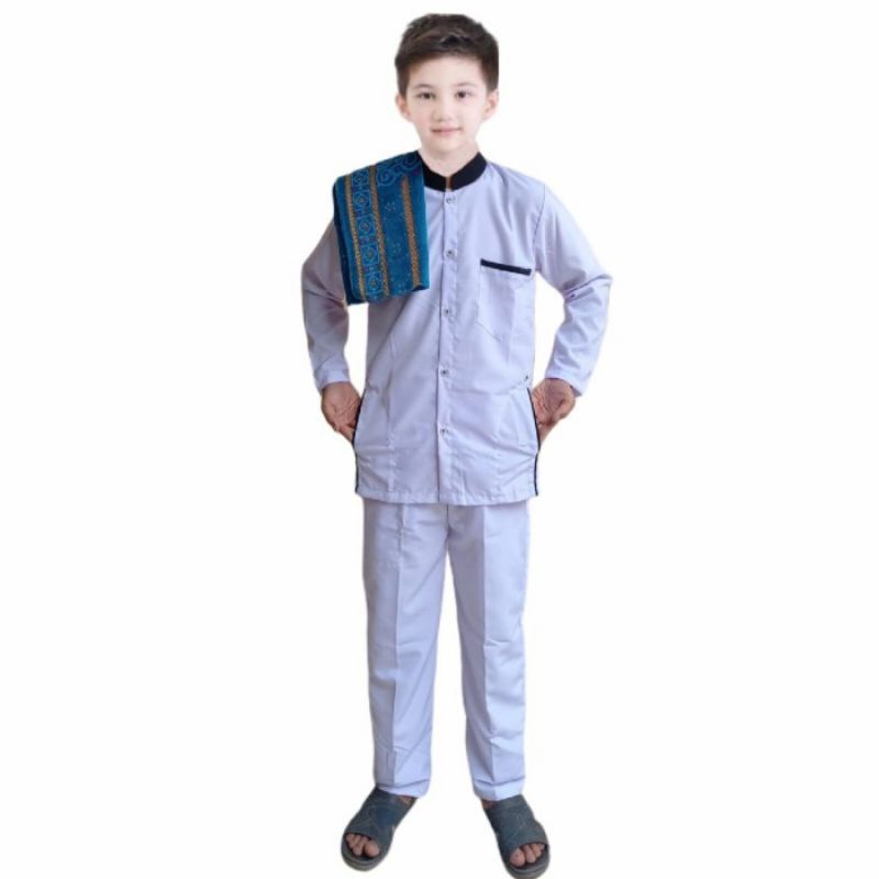 Baju koko Anak Jasko Setelan Jasko Anak usia 8 sampai 13 tahun (Baju Muslim Anak)