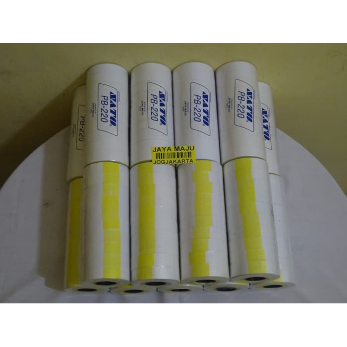 

PRICE LABEL/KERTAS HARGA/KERTAS HAND LABEL SATO PB-230 pb230