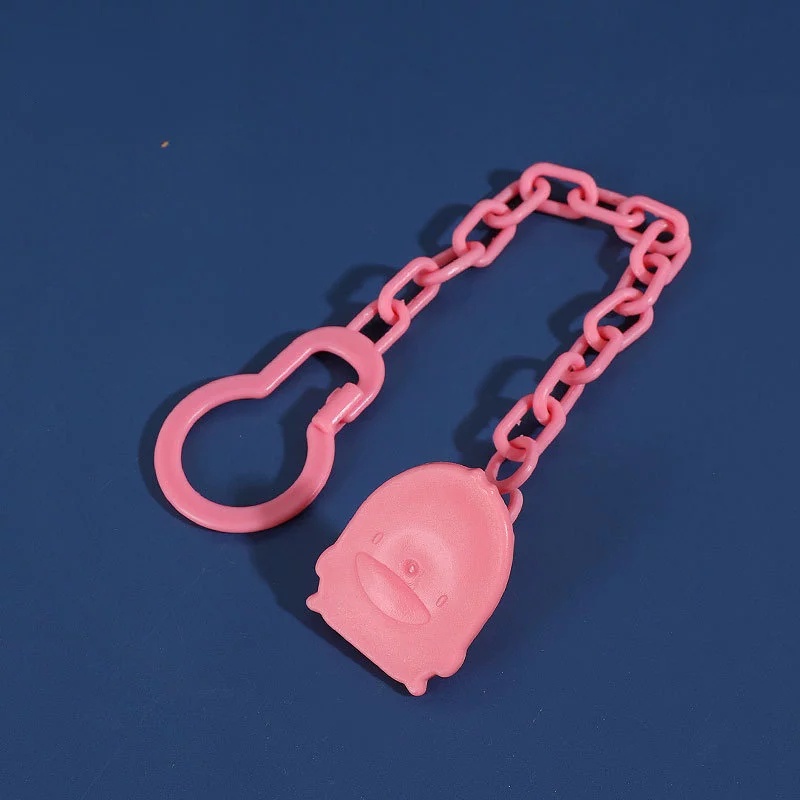 (Pimenova) Rantai dot bayi Tali gantungan empeng baby rantai teether bayi Klip Rantai Penjepit Dot Bayi-Pink