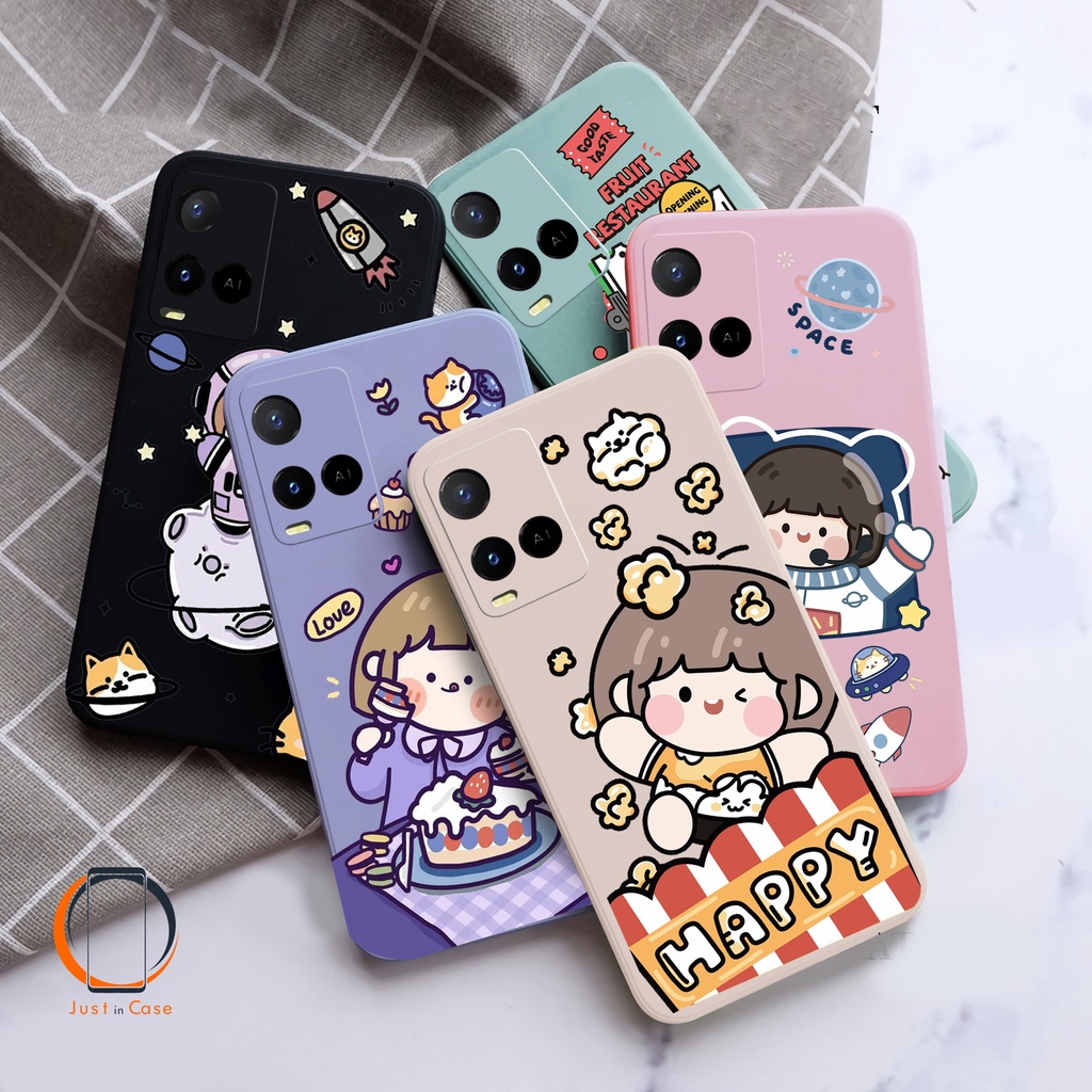 Softcase Macaron Roro Jump TPU (UV06) VIVO Y21 Y21S Y21T Y21A Y33S Y33T Y20 Y12S Y20S V23E V21 V20 SE V20 Y30 Y50 Y11 Y12 Y15 Y17 Y91 Y93 Y95 Y15s Y51 Y51A V17 V19 S1 S1 PRO Z1 PRO V15 V11 Y91C Y53S CUTE LUCU