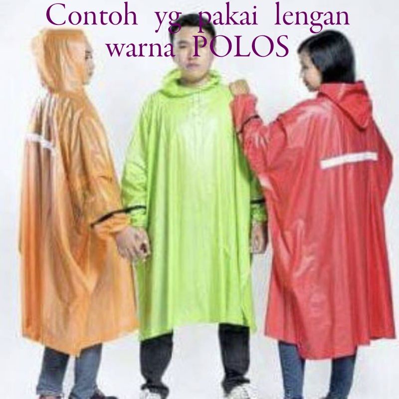 GROSIR PONCO LENGAN POLKADOT / JAS HUJAN POLKADOT