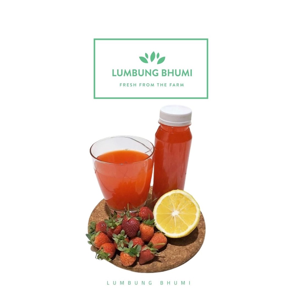 

Lumbung Bhumi - Jus Buah Strawberry Lemonade 500 ml ( Juice Your Day )