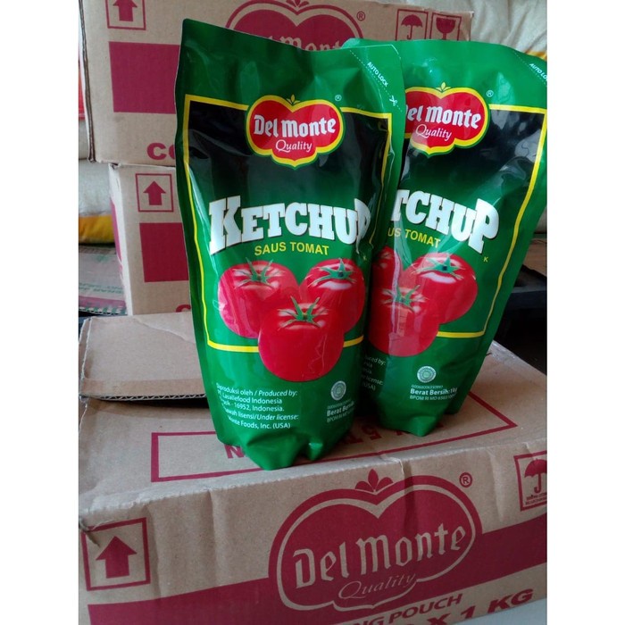 

Delmonte sauce tomato pouch 1kg