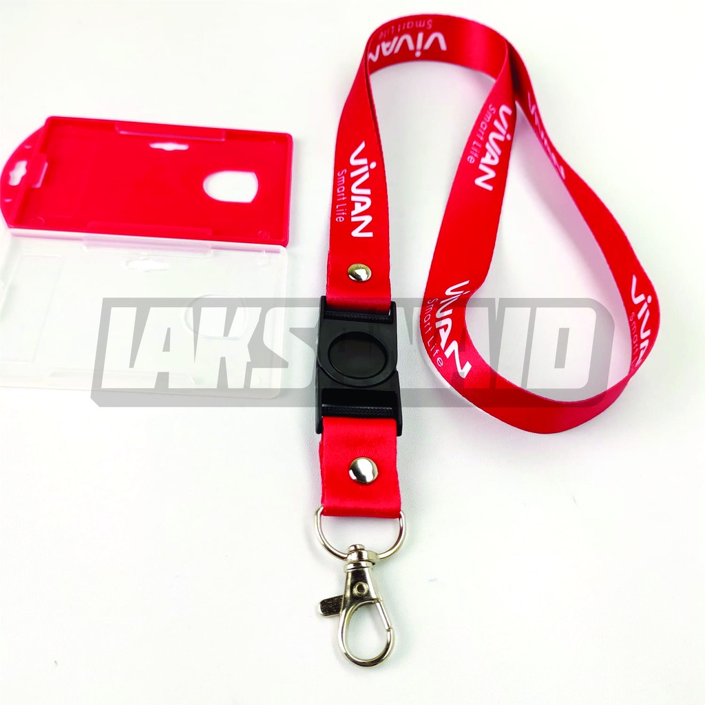 

LANYARD TALI ID CARD VIVAN PLUS HOLDER