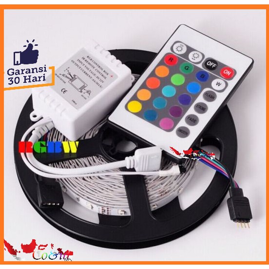 Lampu LED STRIP DENGAN REMOTE SET 5M