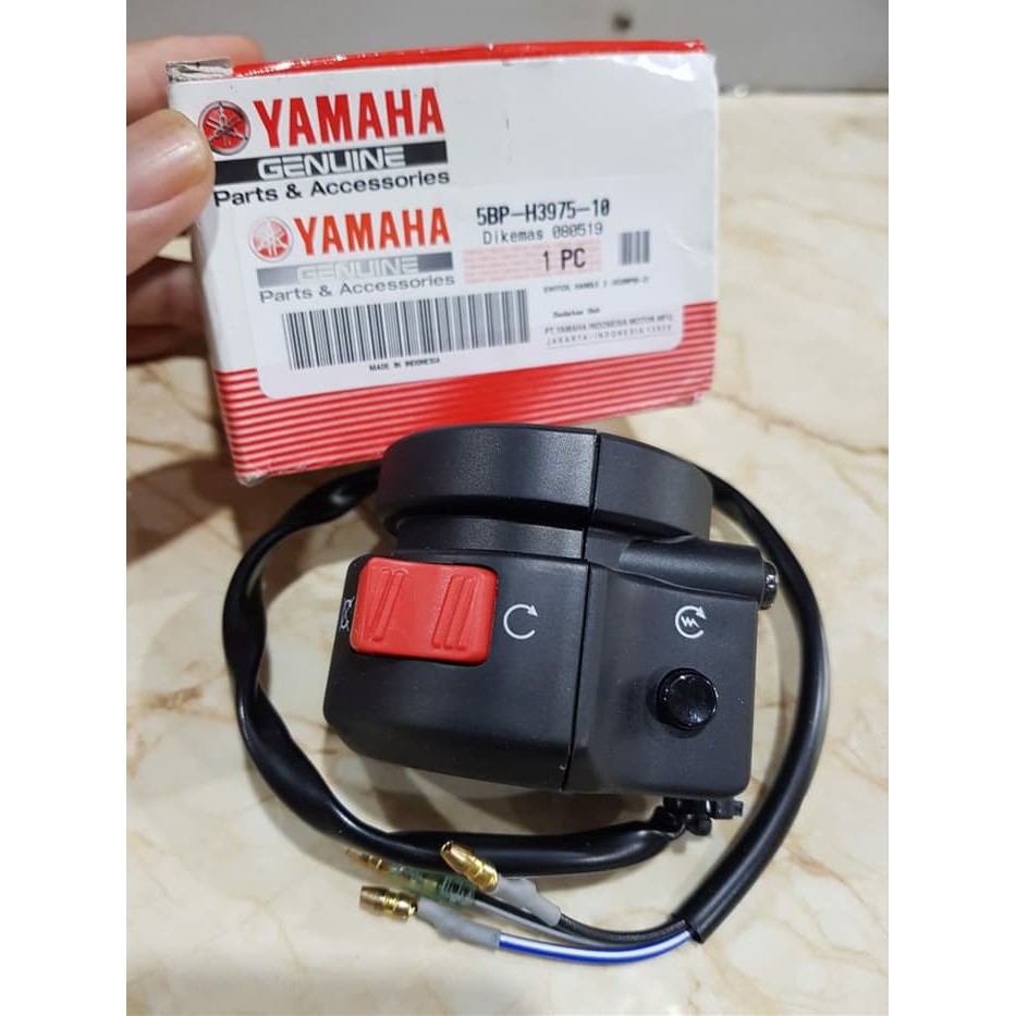Saklar Starter Stop Engine kanan - Scorpio Z Asli Yamaha 5BP-H3975-10