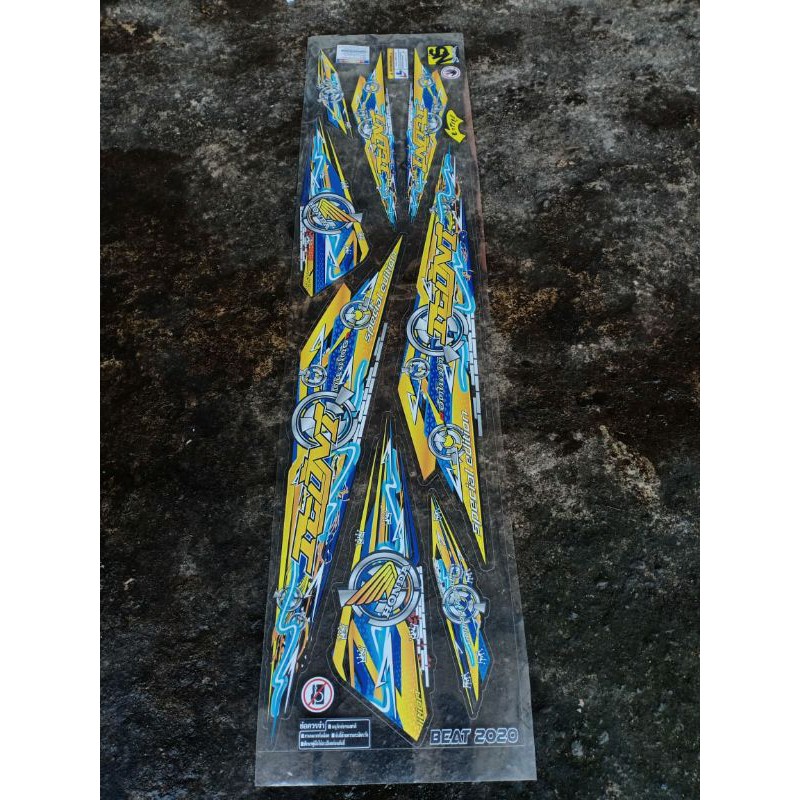 STRIPING TRANSPARAN BEAT 2020 2021