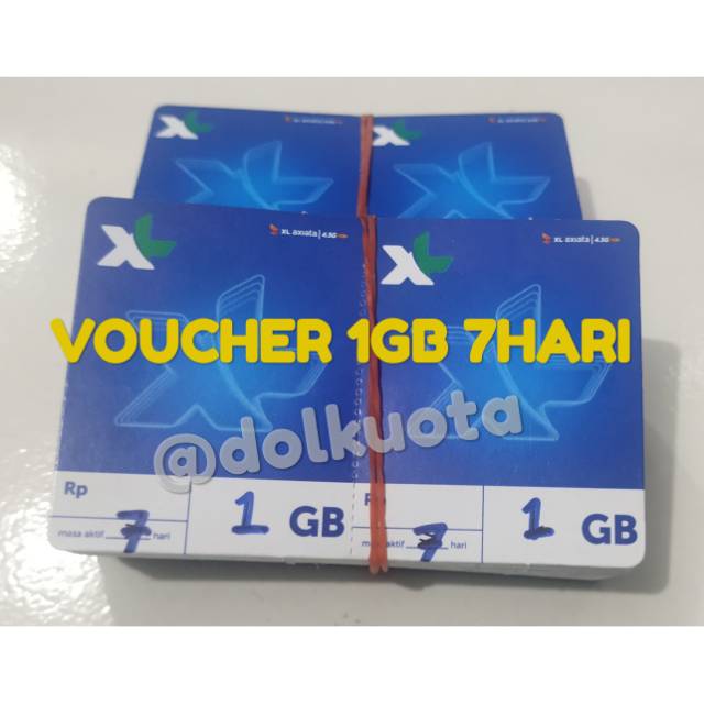 VOUCHER XL 1GB 7HARI NASIONAL