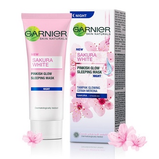 Garnier SAKURA GLOW Hyaluron Sleeping Mask |NIGHT|